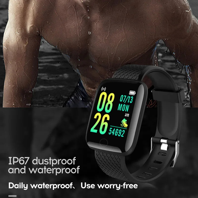 Waterproof Smartwatch Women Heart Rate Fitness Tracker