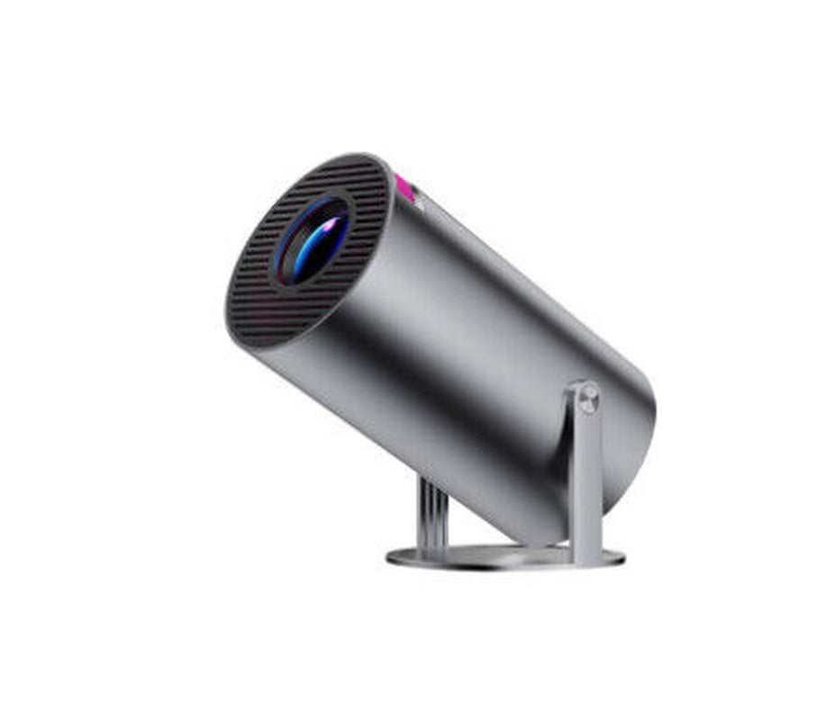 Portable Projector Small Straight Projector for Home Use 180 Degrees Projection