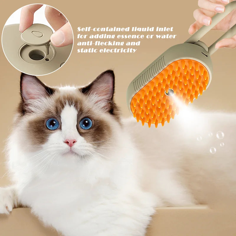 3-In-1  My Dog Hair Brush Cat Hair Brush 