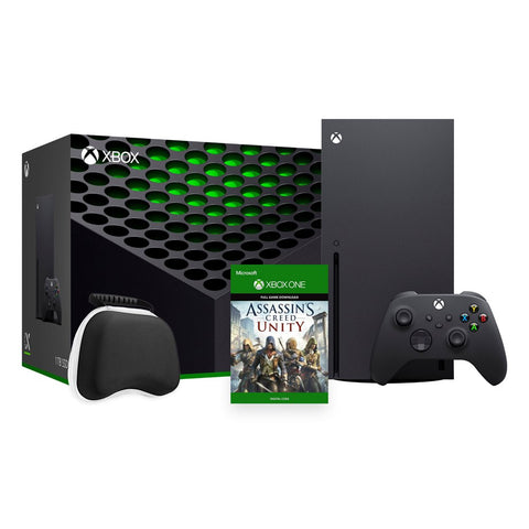 Image of 2023  Series X Bundle - 1TB SSD Black Flagship  Console and Wireless Controller with Assassin'S Creed Unity Full Game